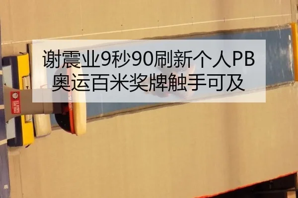 谢震业9秒90刷新个人PB 奥运百米奖牌触手可及